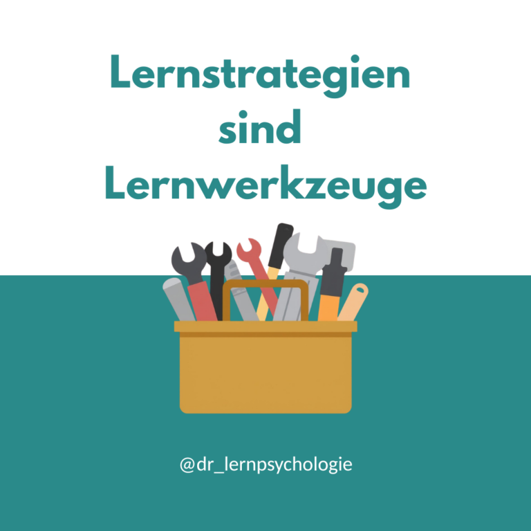 Mehr über den Artikel erfahren Lernstrategien sind Lernwerkzeuge