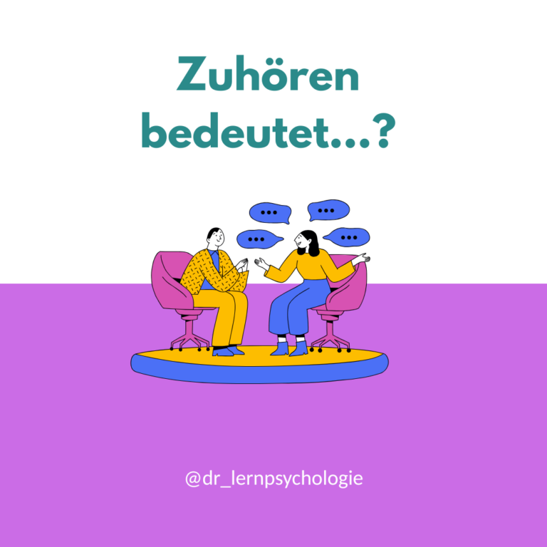 Mehr über den Artikel erfahren Zuhören bedeutet…?