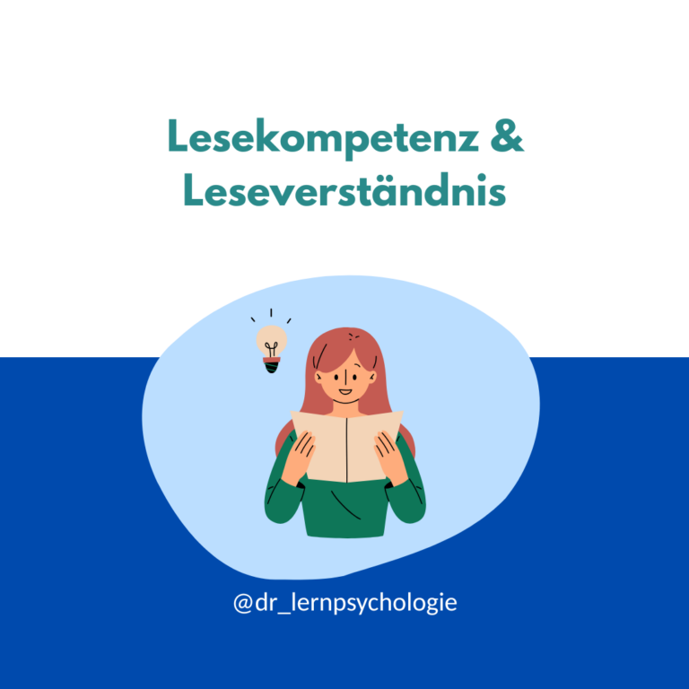 Mehr über den Artikel erfahren Lesekompetenz & Leseverständnis